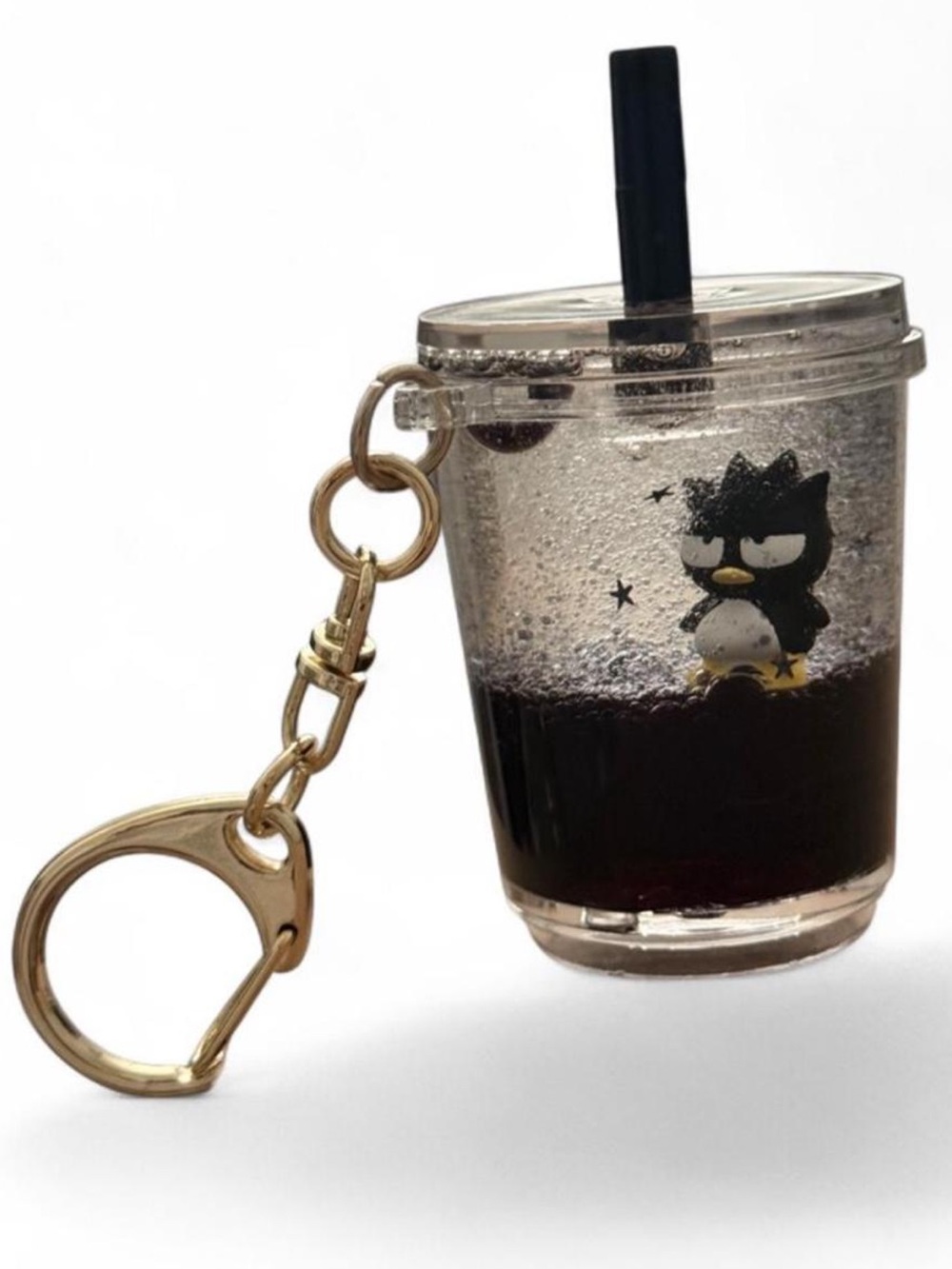 Badtz-Maru Boba Tea Keychain/Bag Charm